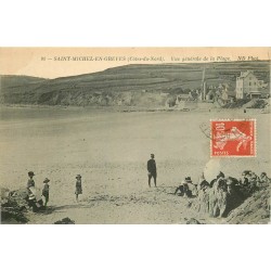 22 SAINT-MICHEL-EN-GREVES. La Plage animation 1911