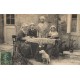 NORMANDIE. Le "Filet" dentelle à l'aiguille 1907