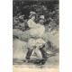 19 GIMEL Un Passeur au Gué du Torrent Parc Vuillier 1911