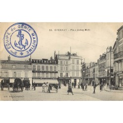 51 EPERNAY. Commerces Place Auban Moët 1915