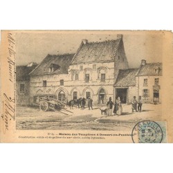80 DOMART-EN-PONTHIEU. Maison Templiers 1904.