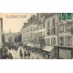 78 VERSAILLES. Etendard et Défilé Artillerie rue Hoche 1910