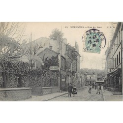 92 SURESNES. Hôtel et Restaurant rue du Pont 1908