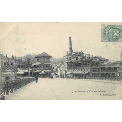 92 SURESNES. Restaurant Belle Gabrielle et Café du Pont 1906