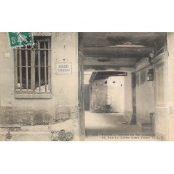 75004 PARIS. Maison du Roi Dagobert 16 rue du Cloître Notre-Dame 1908