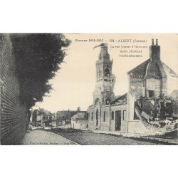 80 ALBERT. Rue Jeanne d'Harcourt après bombardements