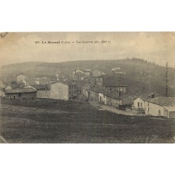 42 LE BESSAT. Vue générale sur le Village 1913