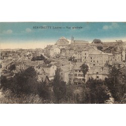 48 SERVERETTE. Vue générale de Village 1933