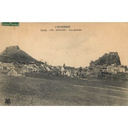 15 APCHON. Vue générale du Village 1914