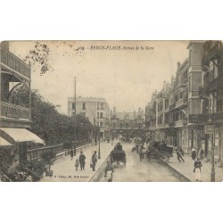 62 BERCK-PLAGE. Commerce "Paris-Médoc" Avenue de la Gare 1913