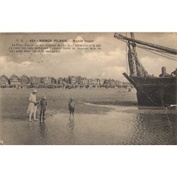 62 BERCK PLAGE. La Plage à Marée basse 1922