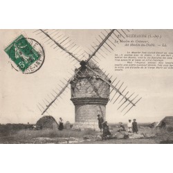 44 GUERANDE. Le Moulin de Crémeur dit Moulin du Diable animation 1912