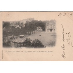 94 SAINT-MANDE. Vue prise Place de la Mairie 1901