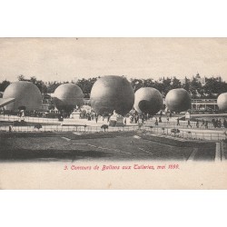 1904 PARIS 01. Concours de Ballons aux Tuileries en 1899