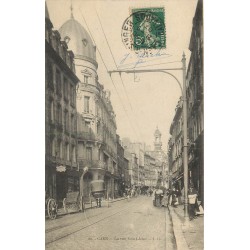 14 CAEN. Café Leboeuf Rue Saint-Jean 1907