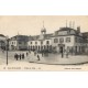 10 BAR-SUR-AUBE. Hôtel de Ville bien animé 1908