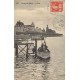 74 EVIAN-LES-BAINS. Canot "Andalouse" au Port 1917