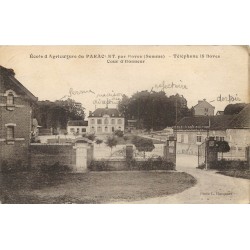 80 PARACLET. Cour Honneur Ecole Agriculture 1933