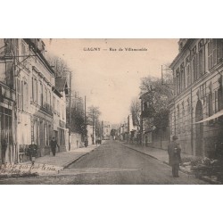 93 GAGNY. Café au coin rue de Villemomble 1924