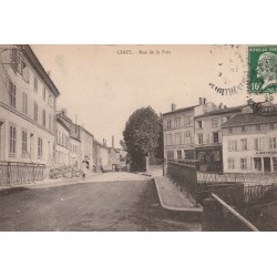 54 CIREY. Pont de la Vezouze rue de la Paix et Launay 1926