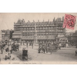 LONDON. Charing Cross Station 1917