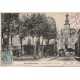 94 ARCUEIL-CACHAN. Attelages et cheval devant la Mairie Place des Ecoles 1904