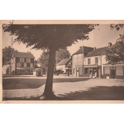 71 GERGY. Hôtel du Cheval Blanc Guichard Place des Tilleuls 1942