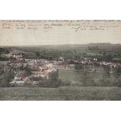 95 CHAUSSY. Vue générale sur le Village 1911