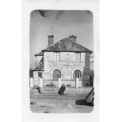 02 BOUCAINVILLE. La Poste et Vauclerc. Photo cpa rare