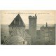 carte postale ancienne 46 CASTELNAU-BRETENOUX. Château Vue Tour Ronde