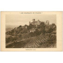 carte postale ancienne 46 CASTELNAU-BRETENOUX. Châteaux de France