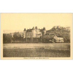 carte postale ancienne 46 CHATEAU DE MONTAL.