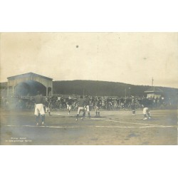 HAMELN. Camp de Prisonniers, une partie de football, photographe Anstalt