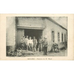 29 GUILERS. Atelier de Mazé. Mécaniciens Forgerons Ferrailleurs