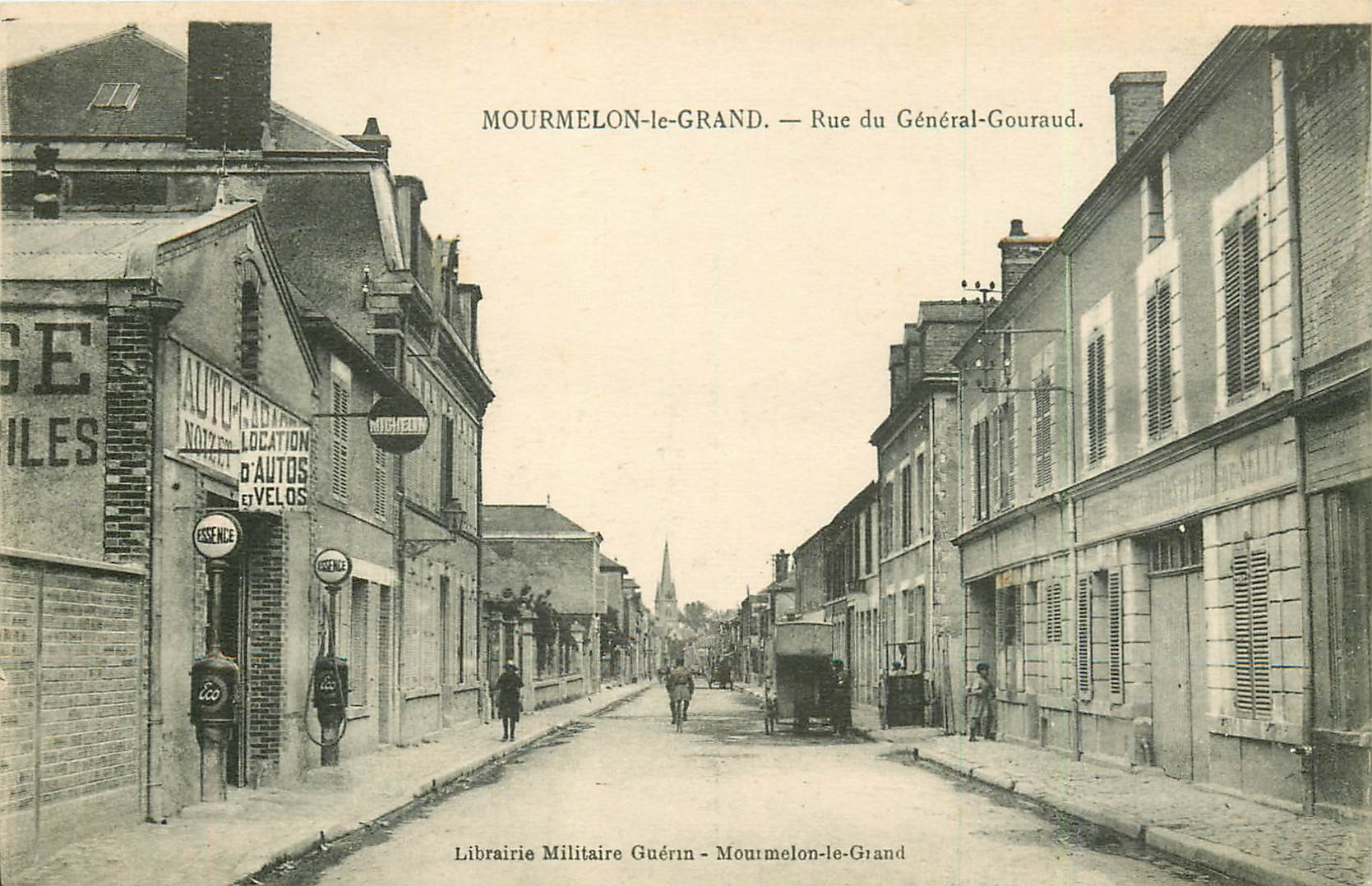 51 MOURMELON-LE-GRAND. Garage pompe à essence ECO rue du Général Gouraud