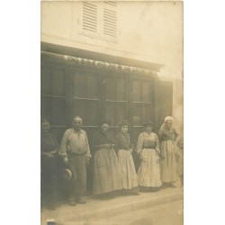 42 CHARLIEU. Cours du Rhône. Commerce Epicerie Chignier. Photo carte postale ancienne