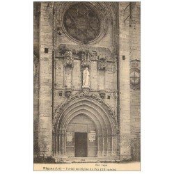 carte postale ancienne 46 FIGEAC. Eglise du Puy Portail