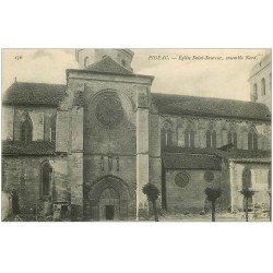 carte postale ancienne 46 FIGEAC. Eglise Saint-Sauveur