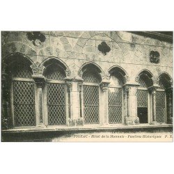 carte postale ancienne 46 FIGEAC. Hôtel de la Monnaie Fenêtres