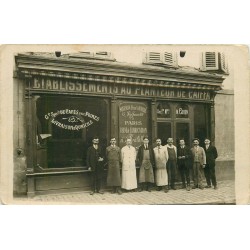 PARIS 14. Au Planteur de Caïffa maison Cahen 13 rue Joanes. Photo Carte Postale