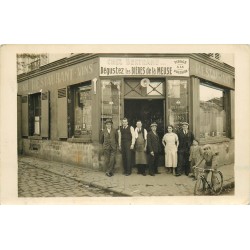 PARIS XIII° Café chez Bertrand 5 rue du Moulin des Près coin rue du Père Guérin. Photo carte postale