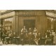 77 CHARMOY Commune d'ARVILLE. Maison Grattier Alfred Café Epicerie. Rare Carte Photo vers 1910. Par Beaumont-en Gatinais