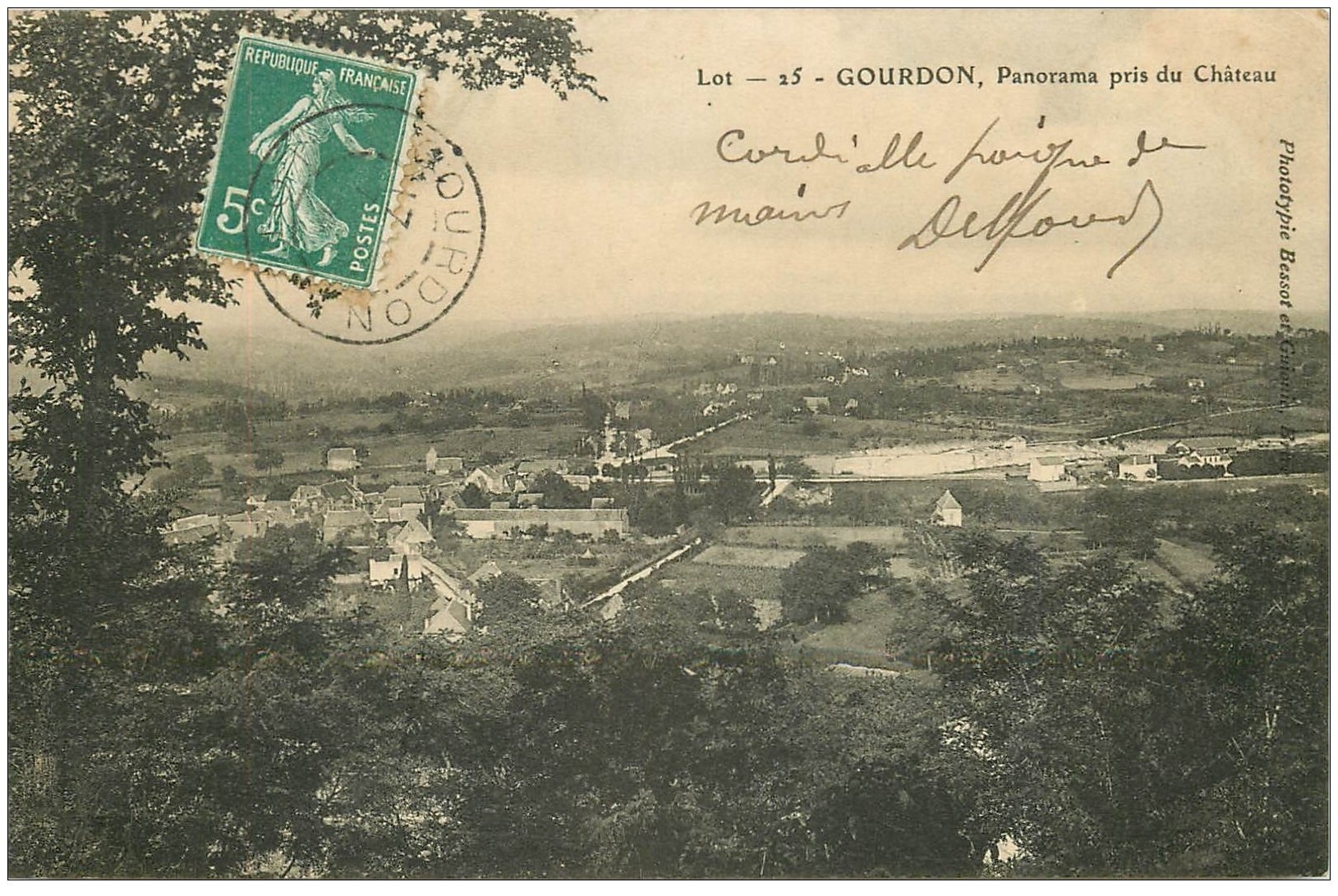 CARTE GOURDON : cartes de Gourdon 46300