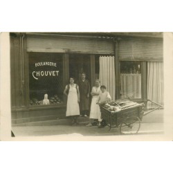 PARIS 18 Boulangerie Chouvet 84 Avenue de Saint-Ouen. Photo carte postale