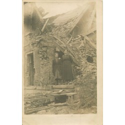 62 LIEVIN. Emplacement du Café de la Gare de Liévin. Martyre des boches 1915