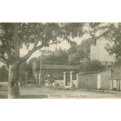 RARE 83 BANDOL. Diligence devant le Tribunal de Pêche 1913