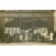 PARIS 20. Rare Carte Photo Vins Restaurant Liqueurs Saint-Raphaël Rue des Pyrénées 1910