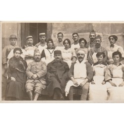 GARGNANO. Militaires Cuisinier Bonne-Soeur Guerre 1914-18. Fotografia Eliseo Ceretti à Milano