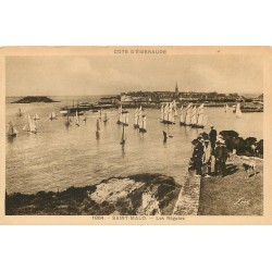 35 SAINT-MALO. Les Régates bateaux de Pêcheurs