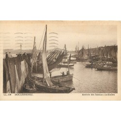 29 DOUARNENEZ. Arrivée au Port des Bateaux sardiniers 1938